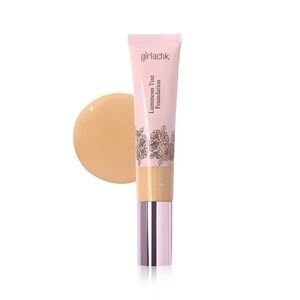 Girlactik 2 in 1 Luminous Tint Foundation F5 Olive Medium New in Box